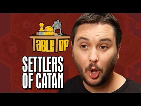 Settlers of Catan: Wil Wheaton, Jane Espenson, James Kyson, Neil Grayston. TableTop Episode 2 - UCaBf1a-dpIsw8OxqH4ki2Kg