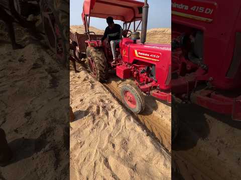 Mahindra 415 DI Tractor🚜 Balu Loading | tractor short video #shorts #nature #tractor #mahindra