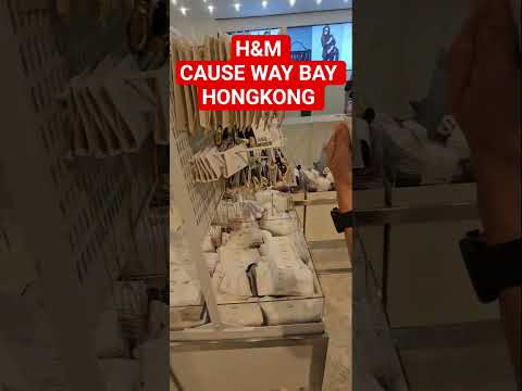 SHOPPING MODE H&M CAUSE WAY BAY HONGKONG #OFWHONGKONG #PINOYOFWBUHAYOFW