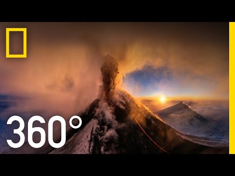 360° Kamchatka Volcano Eruption | National Geographic - UCpVm7bg6pXKo1Pr6k5kxG9A