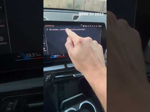 Come azzerare la spia degli pneumatici nella BMW X1?