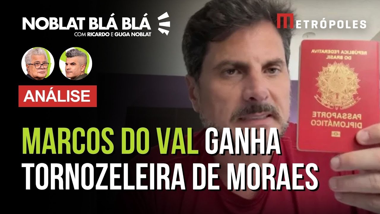 MARCOS DO VAL e o preço da desobediência às ordens da Justiça recebeu tornozeleira