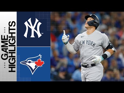 Toronto Blue Jays vs. New York Yankees Highlights