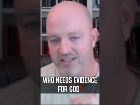 WHO NEEDS EVIDENCE FOR THE EXISTENCE OF GOD? NOBODY! - Pastor Patrick Hines Podcast #shorts #Jesus