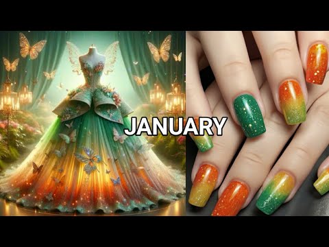 Choose Your Birthday Month And See Your Beautiful Dress & Nails  😍💖🤩🥰💝 #gift #choose