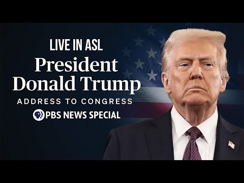 LIVE IN ASL: President Donald Trump's Address to Congress