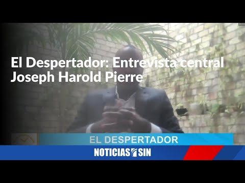 El Despertador: Entrevista central  Joseph Harold Pierre