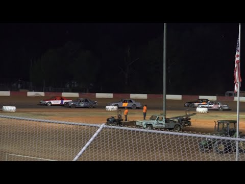 09/19/22 Jr crown vic feature - Swainsboro Raceway - dirt track racing video image