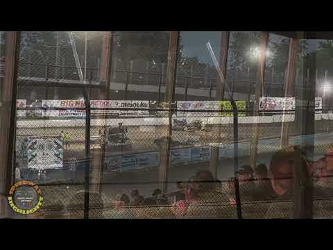 Kankakee County Speedway Racing Car Pile Ups 2024 - dirt track racing video image