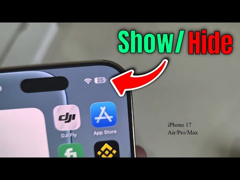 iPhone 17 Air: How to show battery percentage in iPhone?