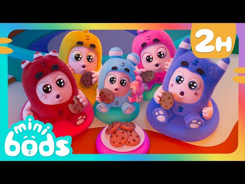 Little Cookie Monsters Story Time | Minibods | Preschool Cartoons for Toddlers