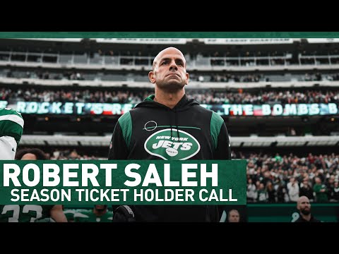 Head Coach Robert Saleh Speaks With Season Ticket Holders | The New York Jets | NFL video clip 