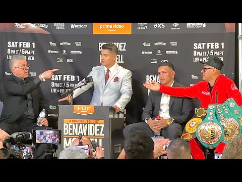 DAVID BENAVIDEZ GOES AT IT WITH DAVID MORRELL JR MANAGER “YOU CALLED ME A THIEF!”