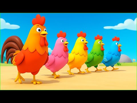 Con gà trống - Chú vịt con - Nhạc thiếu nhi Em đi câu cá vui nhộn