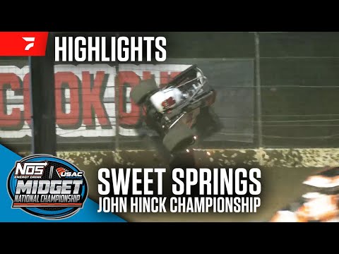 USAC National Midgets at Sweet Springs Motorsports Complex 5/19/24 | Highlights - dirt track racing video image