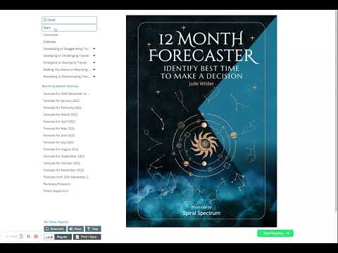 12 Month Astrology Forecast