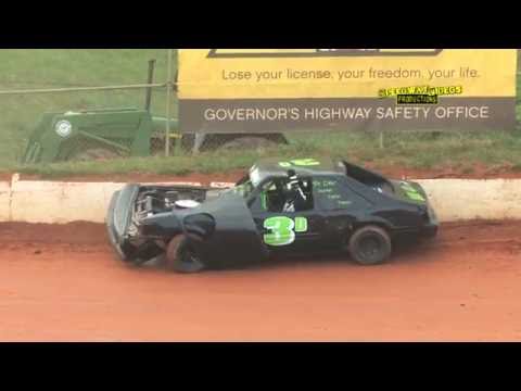 411 Motor Speedway | Mini Stocks | April 26, 2014 - dirt track racing video image