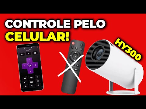 Como Controlar o Projetor HY300 Pelo Celular - Passo a Passo
