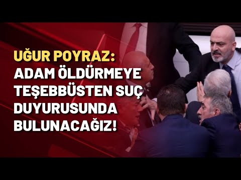 Uğur Poyraz sert konuştu: Bu saldırı, partili Cumhurbaşkanı fedaisinin saldırısı!