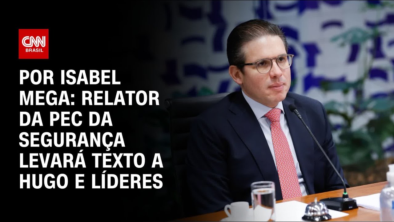PEC da Segurança Relator levará texto a Hugo e líderes | CNN NOVO DIA