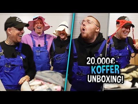 XXL 20.000€ FUNDKOFFER auspacken! 😱 mit @zarbex & @maximalschradin 🤣 | MontanaBlack IRL