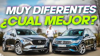 Comparativa Mazda CX-5 vs Volkswagen Tiguan