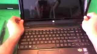 HP Pavilion dv6-7010US Laptop Screen Replacement Procedure - YouTube