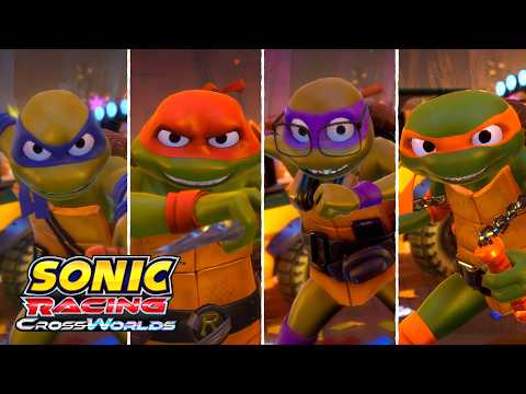 Sonic Racing: CrossWorlds - Teenage Mutant Ninja Turtles Pack Launch Trailer