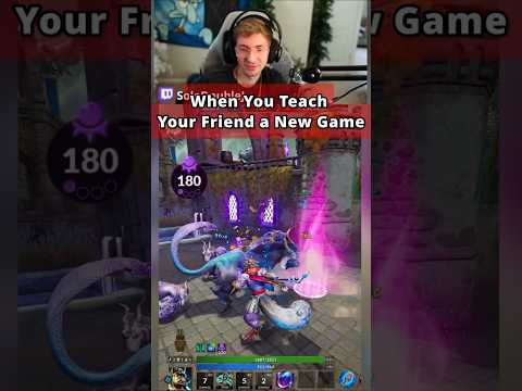 Trying to Teach a Friend a New Mechanic...