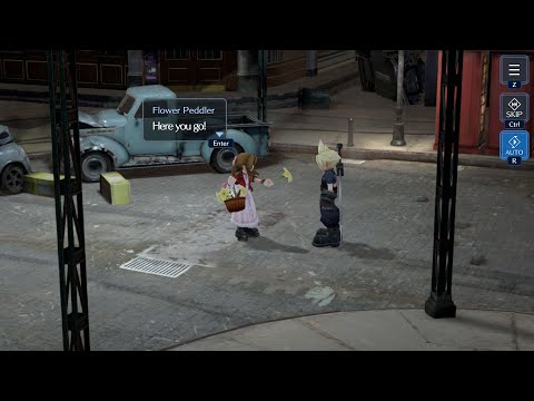 FINAL FANTASY VII EVER CRISIS | Steam Preview - CHAPTER 1 MAIN SECTION 2 Meeting the Flower Girl