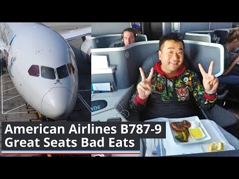WHAT A FLIGHT! American Airlines B787-9  "Great Seats Bad Eats" - UCfYCRj25JJQ41JGPqiqXmJw