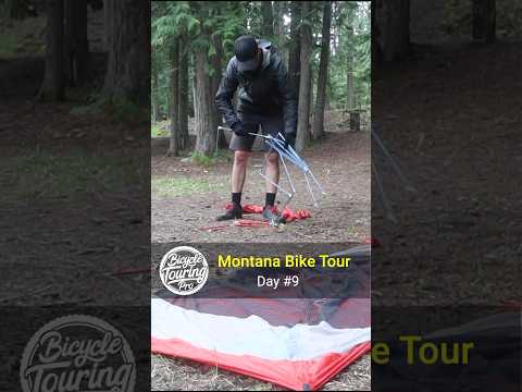 🎧 Bike Touring ASMR: The Sounds of Camping in Montana