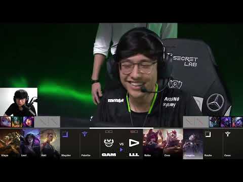 LLL vs GAM 2試合目 - 世界大会予選Day1実況解説