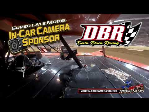 8th Place #11 Gordy Gundaker at the Gateway Dirt Nationals 2021- Super Late Model In-Car Camera - dirt track racing video image