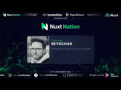 Nuxt Nation 2024: Thorsten Seyschab - Playing with Nuxt in 3D