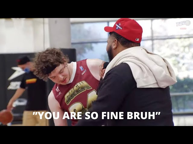 Jack Harlow Gives Basketball Interview
