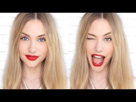 Everyday Casual Red Lip Makeup Tutorial  ♥ stephaniemaii ♥ - UCz7CjqAxoaLgWi72rIWAZpQ