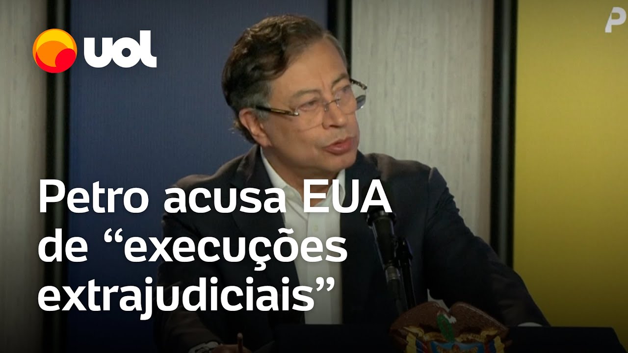 Petro acusa EUA de cometerem ‘execuções extrajudiciais’ em águas internacionais