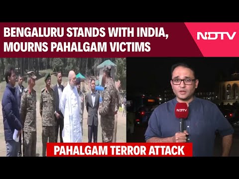 Kashmir Terror Attack News | Bengaluru Stands With India, Mourns Pahalgam Victims