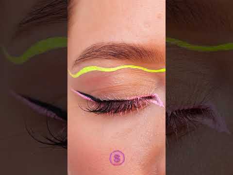 Gadis Biasa → Ratu Mata Serangga 👑🐞 #kreatif #makeup