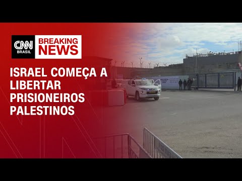 Israel começa a libertar prisioneiros palestinos | CNN NEWSROOM