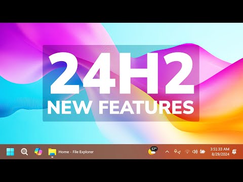 Windows 11 24H2 – All New Features (Preview)