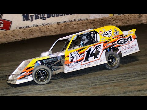 IMCA SportMod Main Event at Cocopah Speedway October 28th 2023 - dirt track racing video image