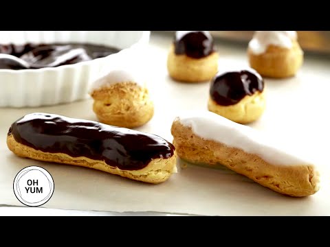 Profiteroles and Éclairs | Oh Yum With Anna Olson - UCr_RedQch0OK-fSKy80C3iQ