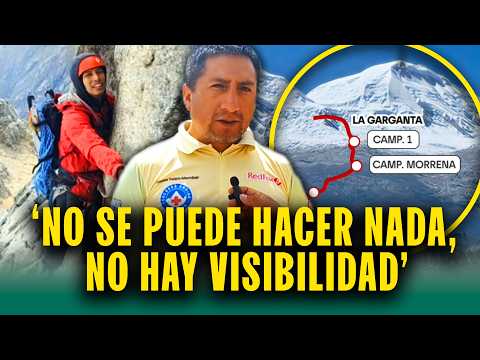 'Avalanchas más frecuentes': Rescatistas buscan con drones a andinistas perdidos en el Huascarán