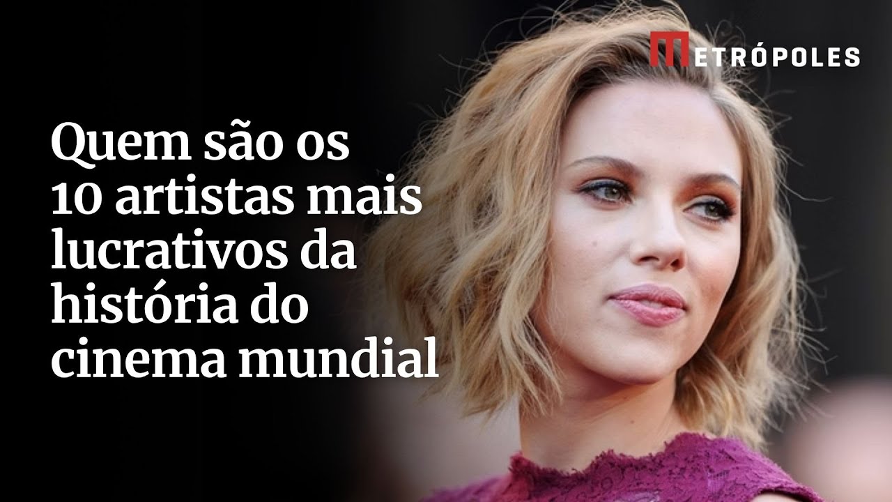 Quem são os 10 artistas mais lucrativos da história do cinema mundial