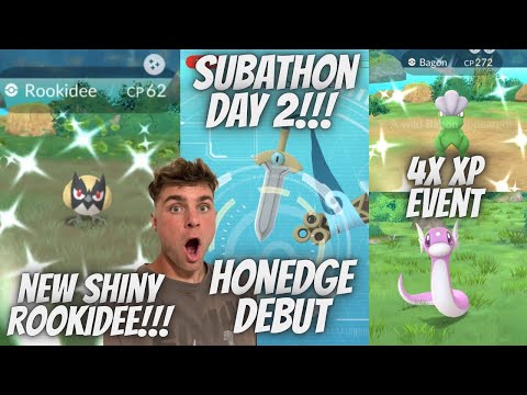 ホビーの動画サムネイル - ✨Shiny Rookidee Hunt, Honedge & Lunala Raids and 4X XP in Pokemon Go LIVE!✨(SUBATHON DAY 2)