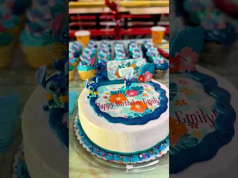 Lilo & Stitch Birthday 🌺 | Simple Party Ideas 🥳 + Cute Lilo & Stitch Inspired Makeup 💙