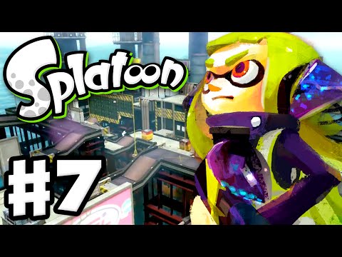 Splatoon - Gameplay Walkthrough Part 7 - Jet Squelcher! (Nintendo Wii U) - UCzNhowpzT4AwyIW7Unk_B5Q