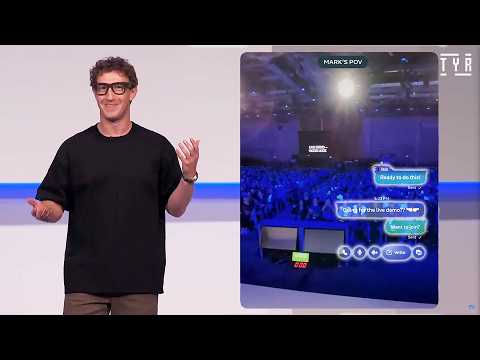 Meta Ray-Ban Display GLASSES: Full On Stage Live ...